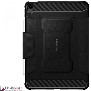 Spigen Rugged Armor Pro atverčiamas smūgiams atsparus dėklas (Apple Ipad Air 11 (2024-2025-2026)/Ipad Air 10.9 (2020-2022)